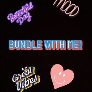 Bundle 2 items for 20% off!!